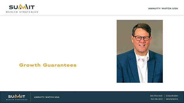 Thumbnail image of Annuity Education Video Series - Part Six: Growth Guarantees